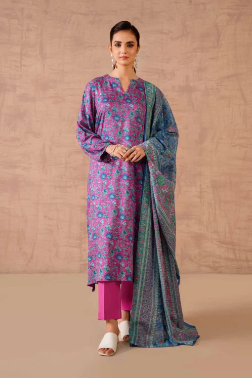 3 Piece - Printed Suit