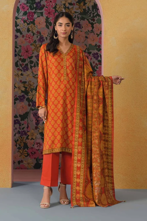 3 Piece - Printed Suit