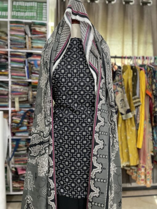 3-Piece-Printed Lawn Suit - Image 4